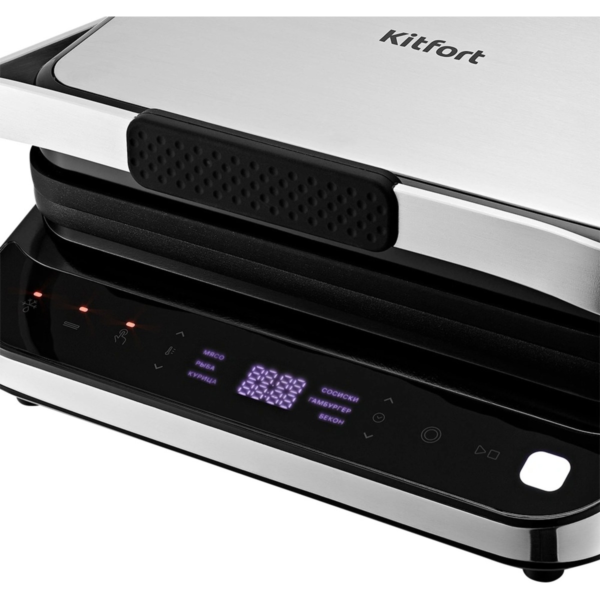 Электрогриль Kitfort КТ-1682 (Цвет: Silver)