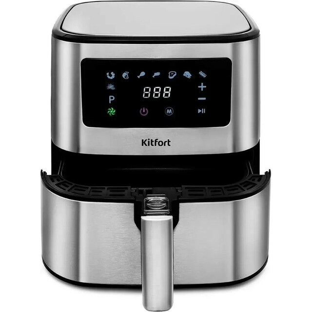 Аэрогриль Kitfort KT-2228 (Цвет: Silver) Аэрогриль Kitfort KT-2228 (Цвет: Silver)