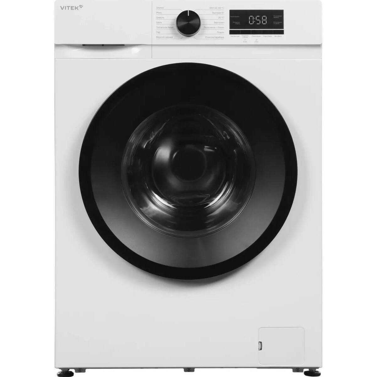 Стиральная машина Vitek VT-WSE6001, белый