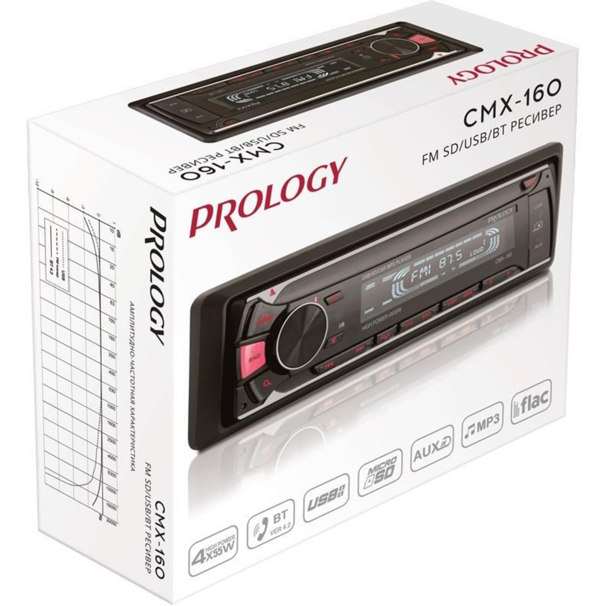 Автомагнитола Prology CMX-160 (Цвет: Black)