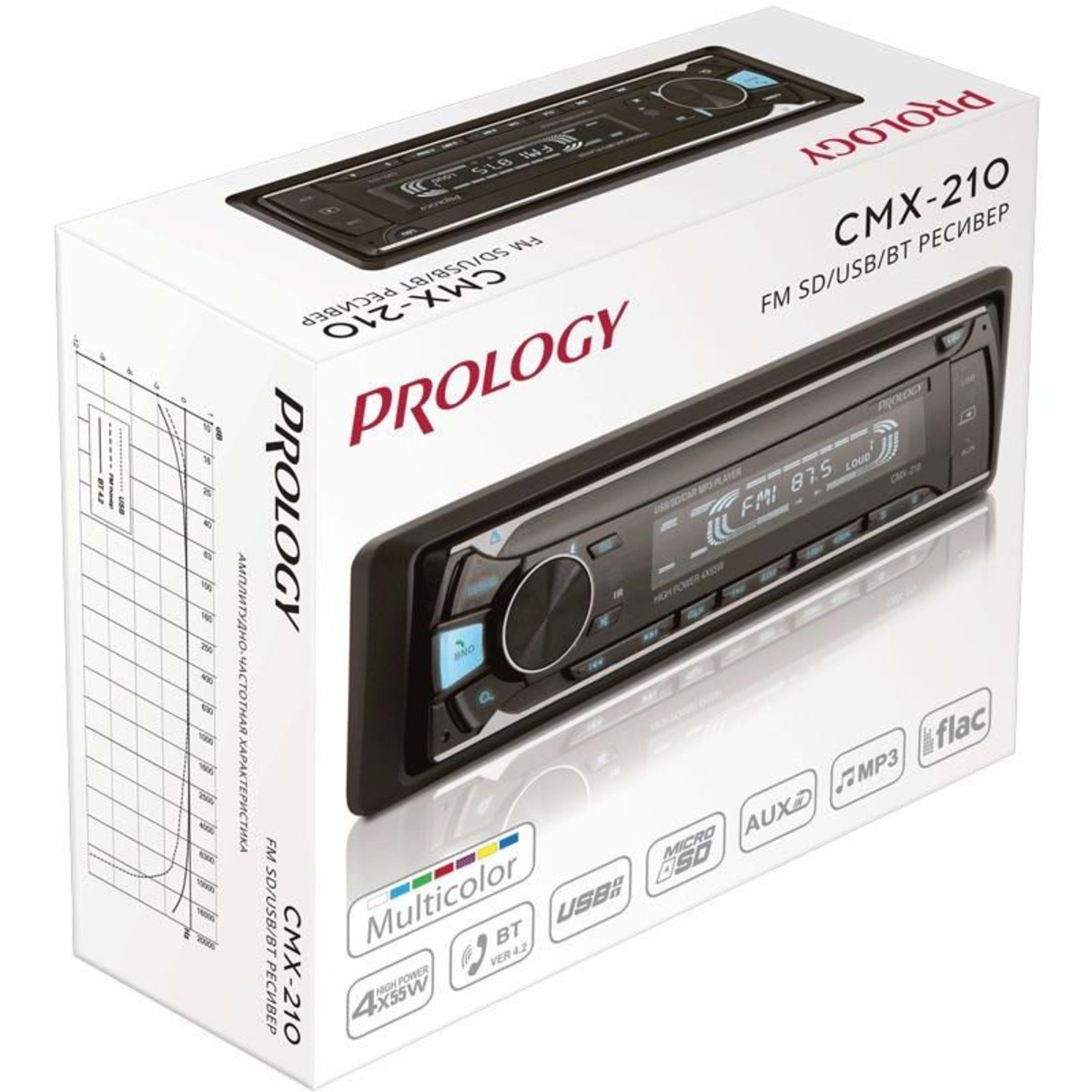 Автомагнитола Prology CMX-210 (Цвет: Black)