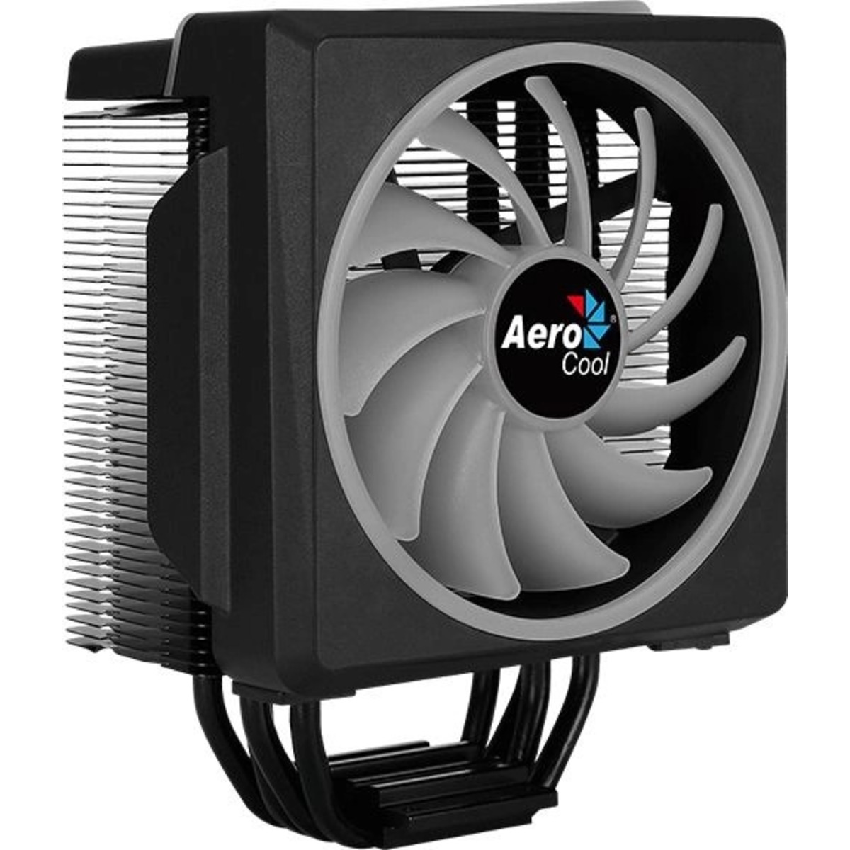 Устройство охлаждения(кулер) Aerocool Cylon 4F ARGB Soc-AM5/AM4/1200/1700/1851 черный 4-pin 14-26dB