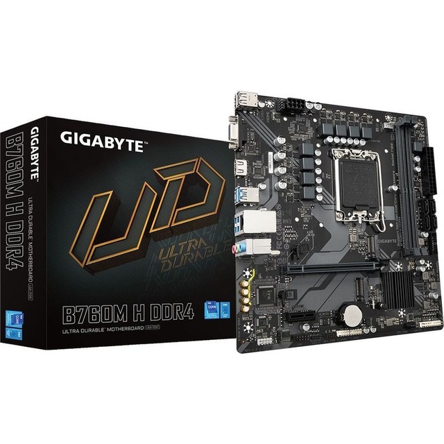 Материнская плата Gigabyte B760M H DDR4