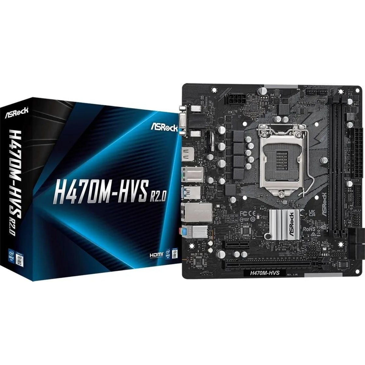 Материнская плата Asrock H470M-HVS R2.0