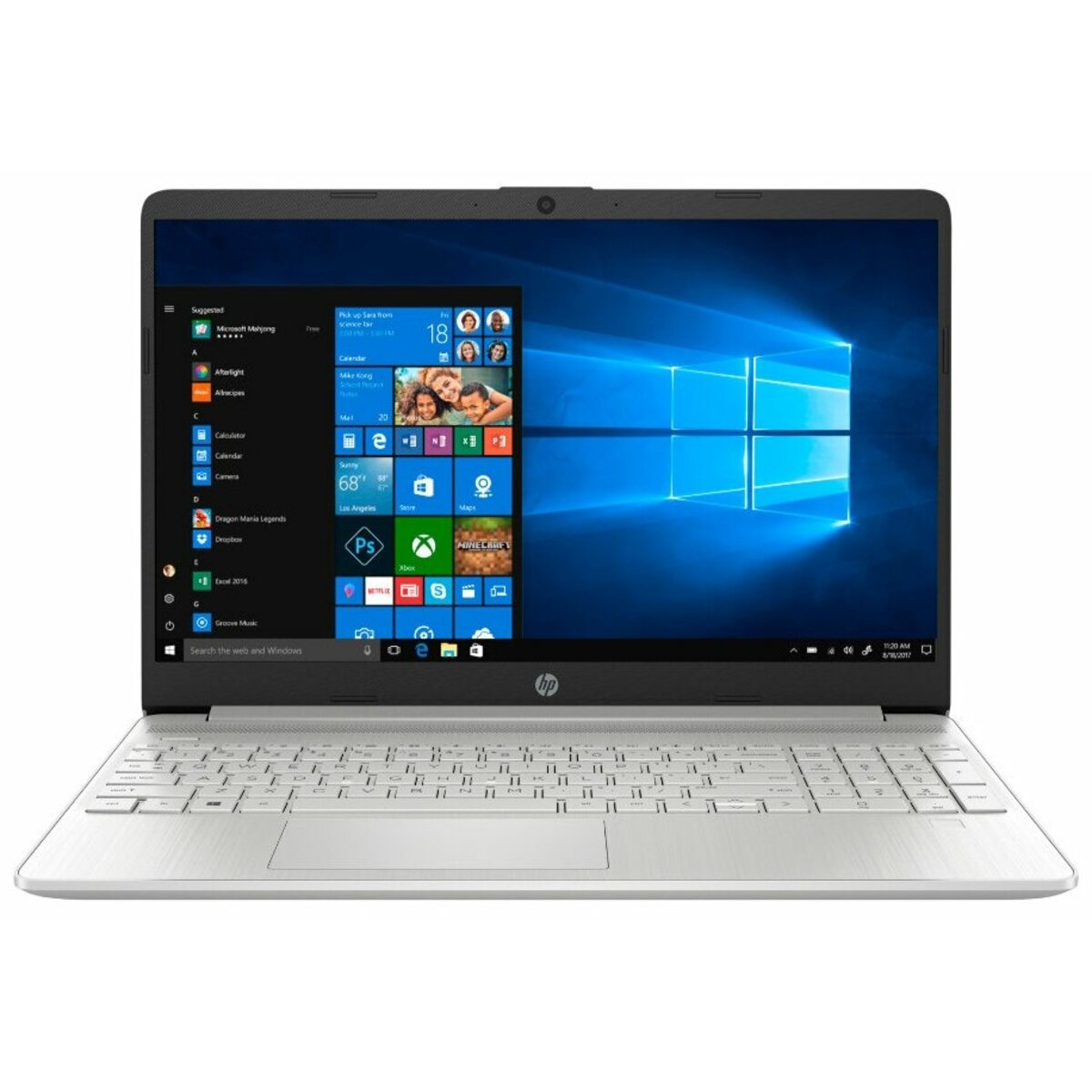 Ноутбук HP 15s-eq2022ur Ryzen 5 5500U / 8Gb / SSD512Gb / AMD Radeon / 15.6 / IPS / FHD (1920x1080) / Free DOS 3.0 / silver / WiFi / BT / Cam