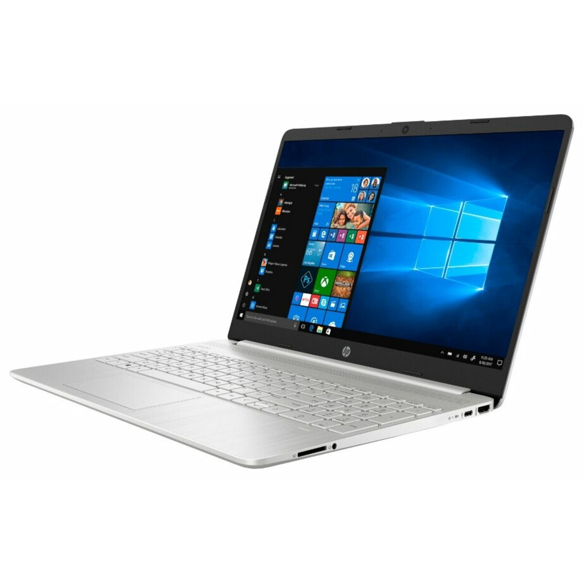 Ноутбук HP 15s-eq2022ur Ryzen 5 5500U / 8Gb / SSD512Gb / AMD Radeon / 15.6 / IPS / FHD (1920x1080) / Free DOS 3.0 / silver / WiFi / BT / Cam