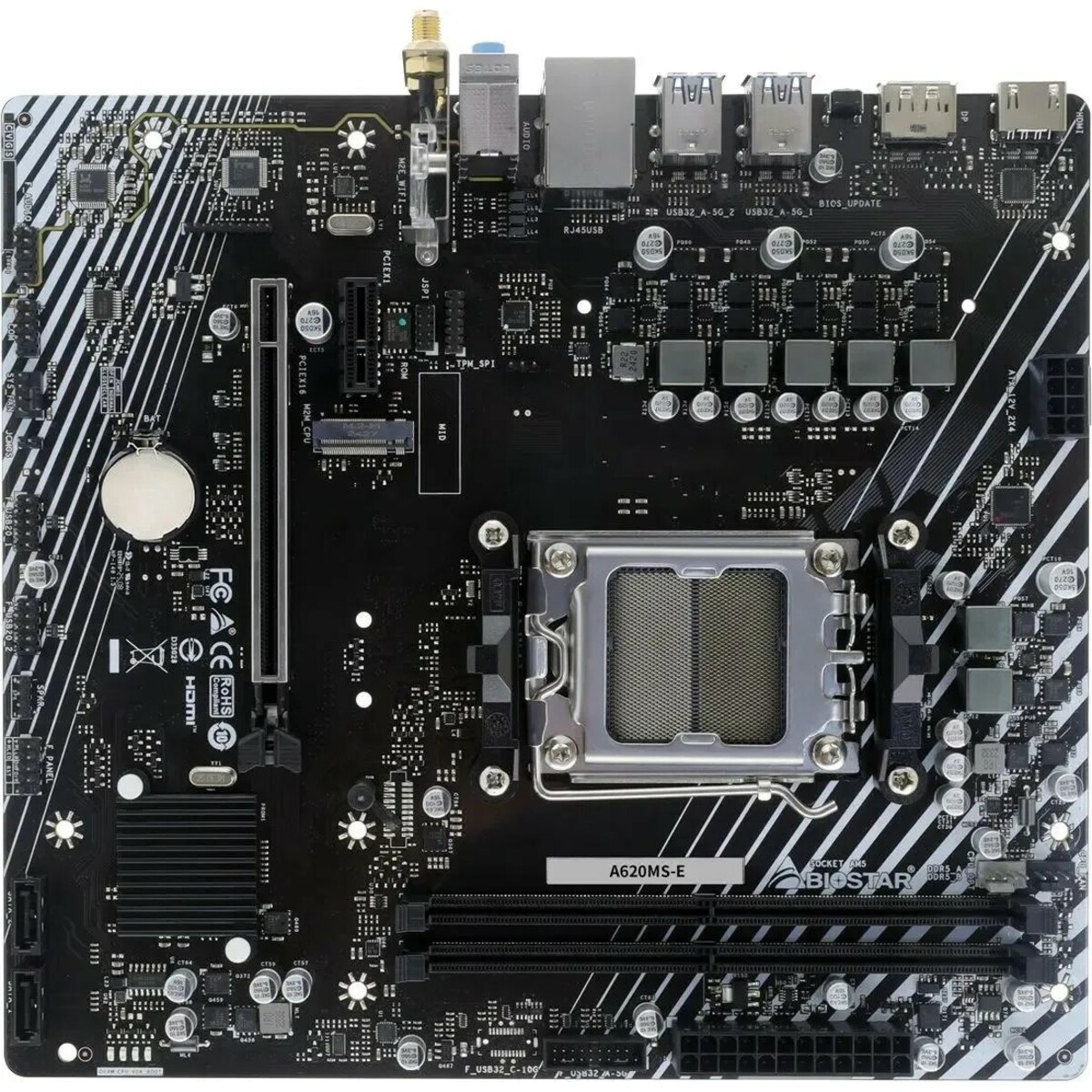 Материнская плата Biostar A620MS-E 