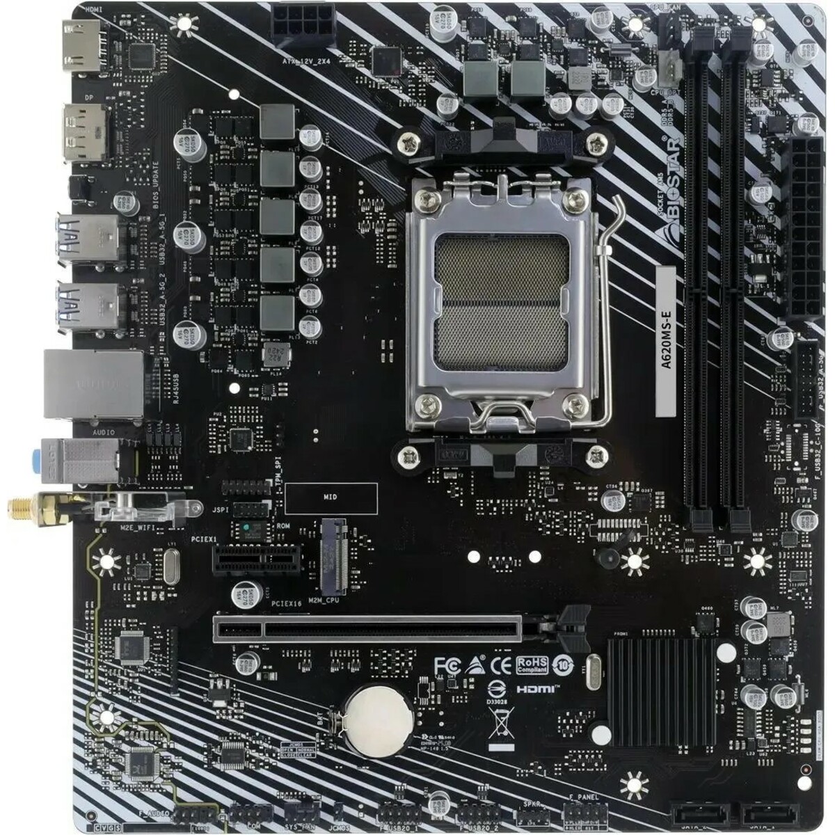 Материнская плата Biostar A620MS-E 