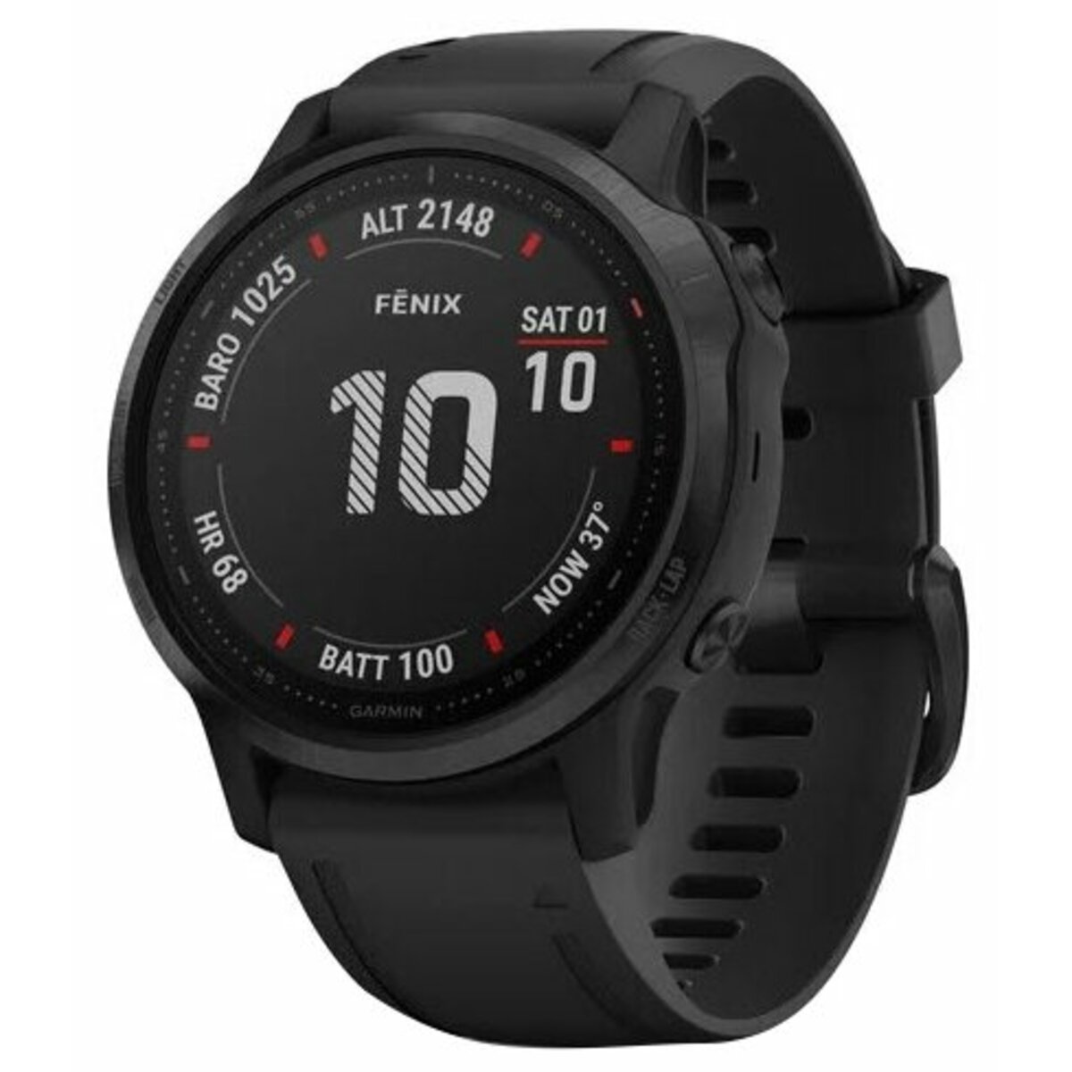 Умные часы Garmin Fenix 6S Pro (Цвет: Black)