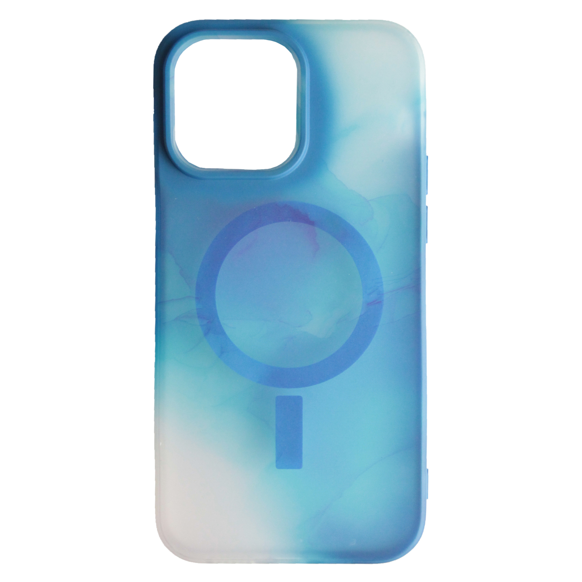 Чехол-накладка VLP Splash Case with MagSafe для смартфона Apple iPhone 14 Pro Max (Цвет: Blue)