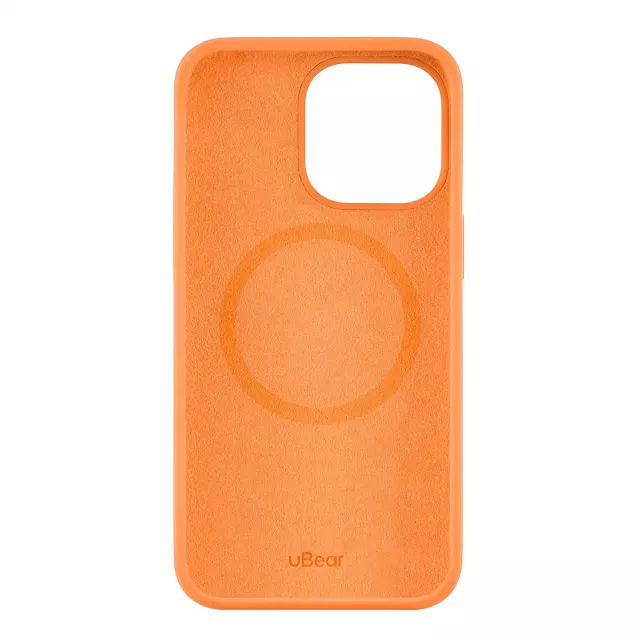 Чехол-накладка uBear Touch Mag Case для смартфона Apple iPhone 13 Pro (Цвет: Orange)