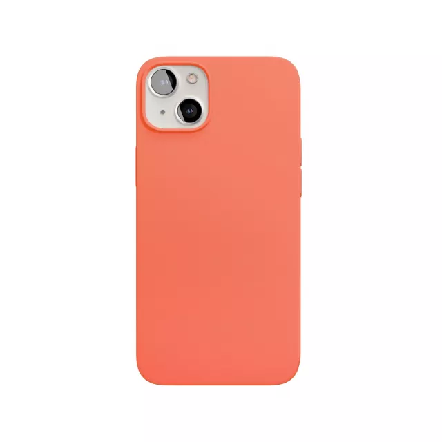 Чехол-накладка VLP Silicone Case для смартфона Apple iPhone 13 (Цвет: Coral)