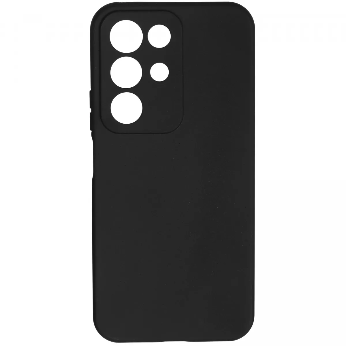 Чехол-накладка Borasco Silicone Case для смартфона Realme C85 (Цвет: Black)