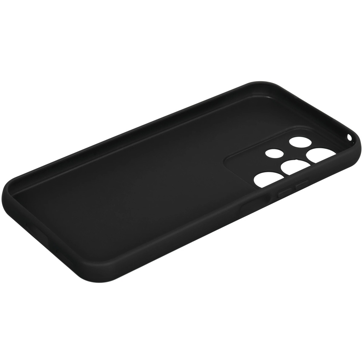 Чехол-накладка Borasco Silicone Case для смартфона Realme C85 (Цвет: Black)
