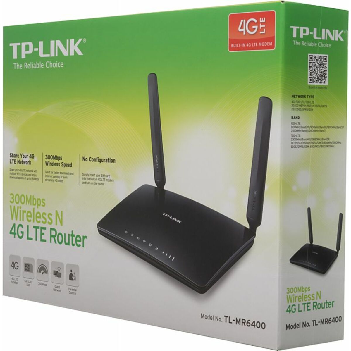 Wi-Fi роутер TP-Link TL-MR6400