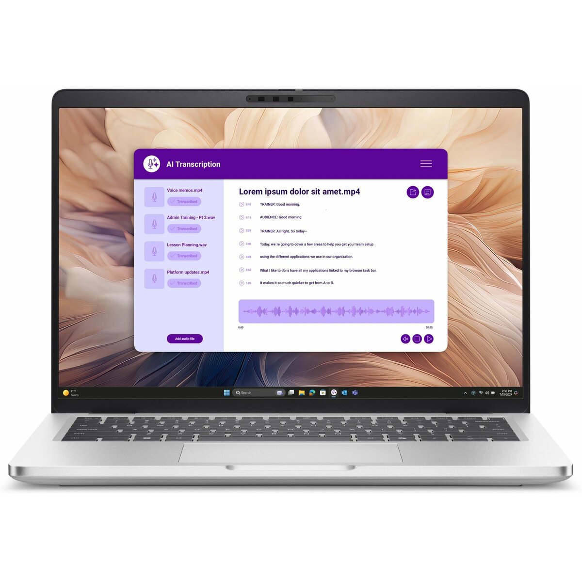Ноутбук Dell Pro 14 Plus (Core Ultra 7 265U 2.4Ghz / 32Gb DDR5 / SSD1Tb / Intel Graphics / 14