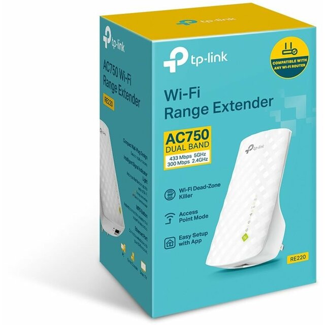 Повторитель беспроводного сигнала TP-Link RE220