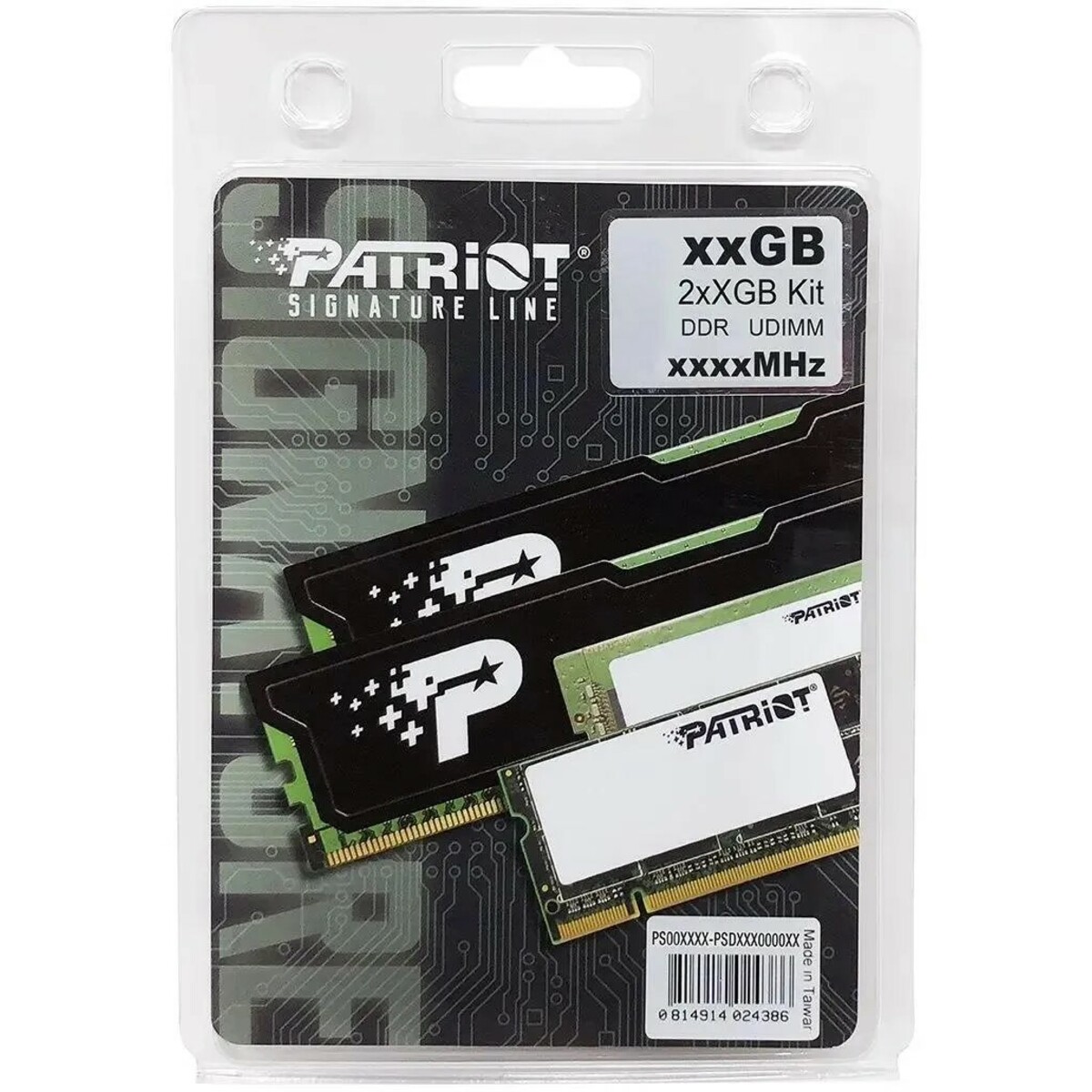 Память DDR4 2x8Gb 3600Mhz Patriot PSD416G3200K 