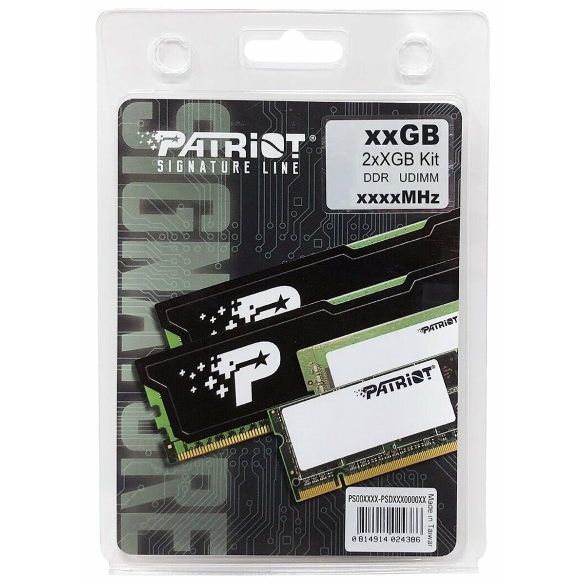 Оперативная память Patriot Memory SL 32 ГБ (16 ГБ x 2 шт.) DDR4 3200 МГц DIMM CL22 PSD432G3200K