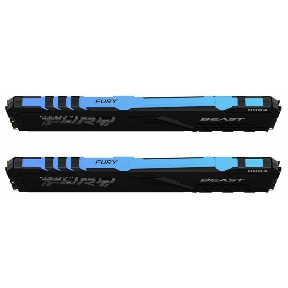Память DDR4 2x16Gb 3600Mhz Kingston FURY Beast RGB KF436C18BBAK2 / 32