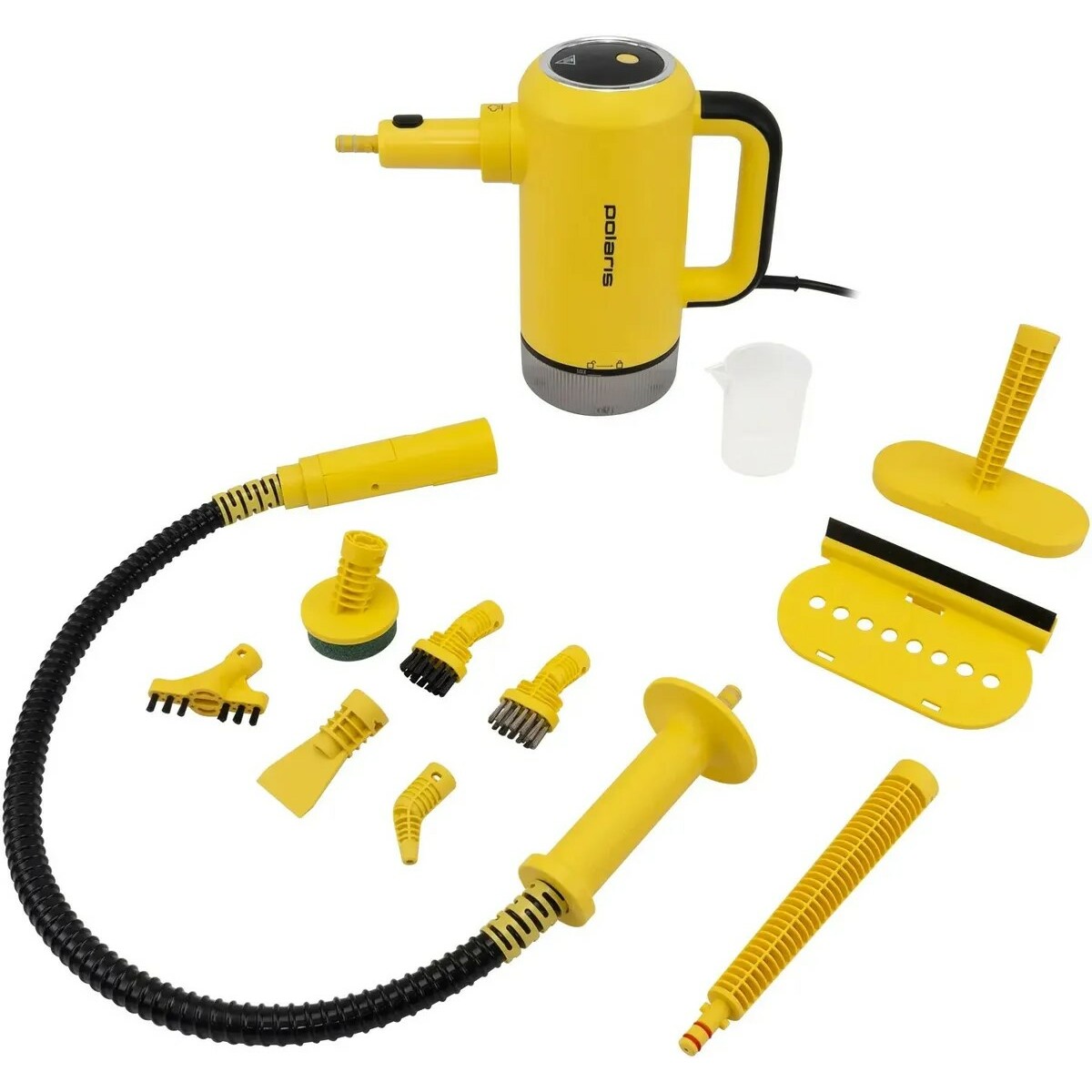 Пароочиститель ручной Polaris PSC 1712C (Цвет: Yellow/Black)