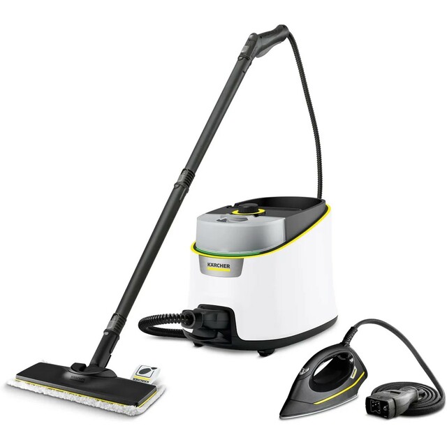 Пароочиститель напольный Karcher SC 4 Deluxe Iron EasyFix, белый Пароочиститель напольный Karcher SC 4 Deluxe Iron EasyFix, белый