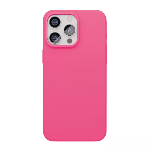 Чехол-накладка VLP Aster Case with MagSafe для смартфона Apple iPhone 15 Pro Max (Цвет: Neon Pink)