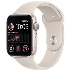 Умные часы Apple Watch SE (2022) 40mm Aluminum Case with Sport Band (Цвет: Starlight)