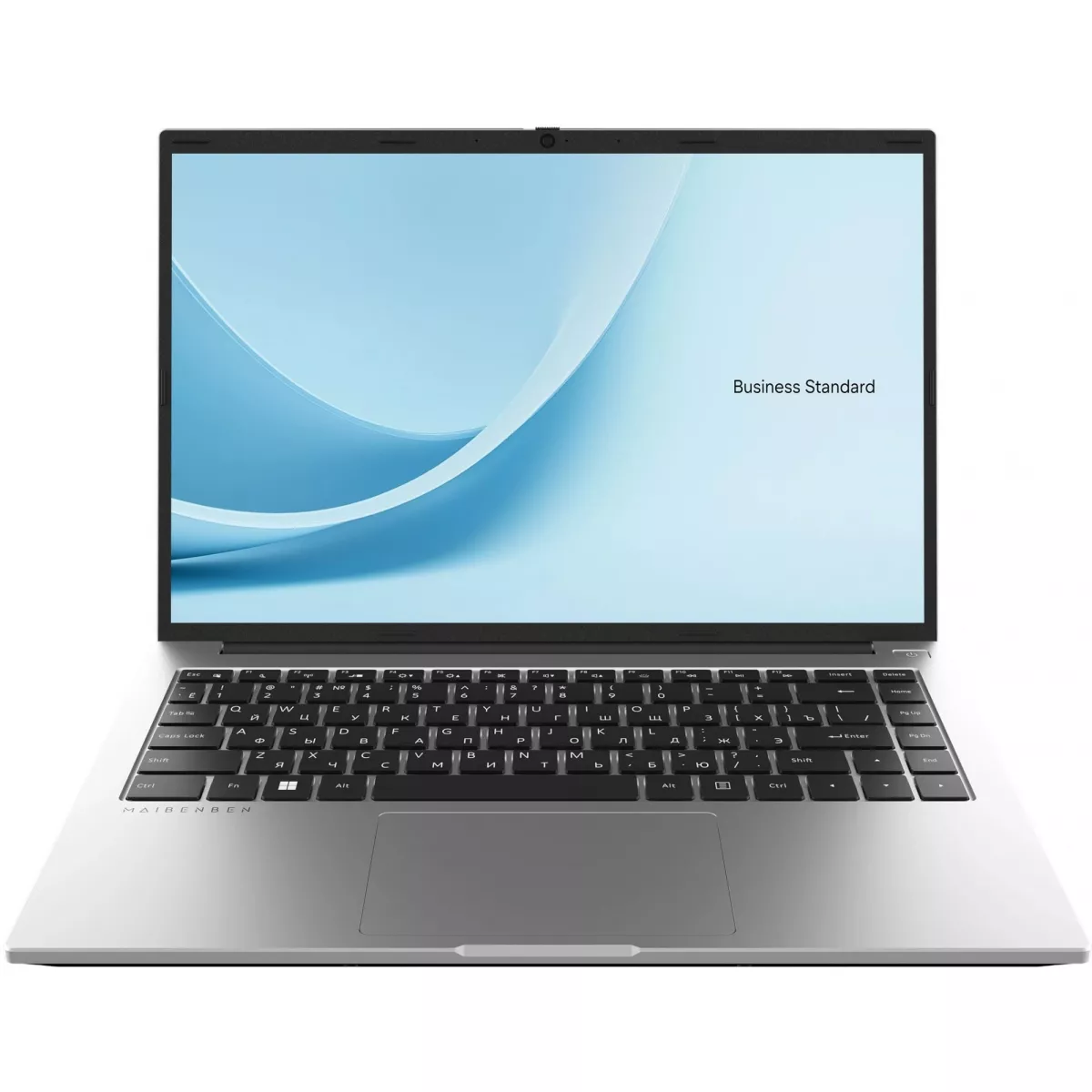 Ноутбук Maibenben B114B-R566UM (Ryzen 5 6600H 3.3Ghz/16Gb DDR5/SSD512Gb/AMD Radeon 660M/14.5 /Windows 11 Pro/silver) (B114B-R566UMFQSPSRE1)