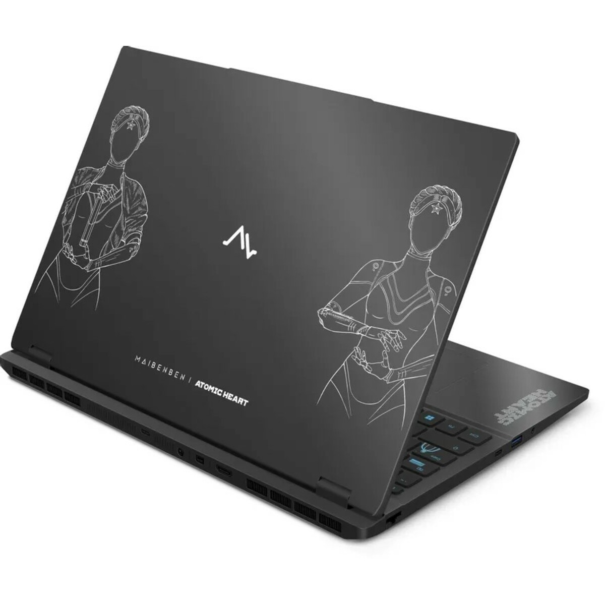 Ноутбук Maibenben X16B-R98956 (Ryzen 9 8940HX 2.4Ghz / 16Gb DDR5 / SSD1Tb / NVIDIA GeForce RTX 5060 8Gb / 16