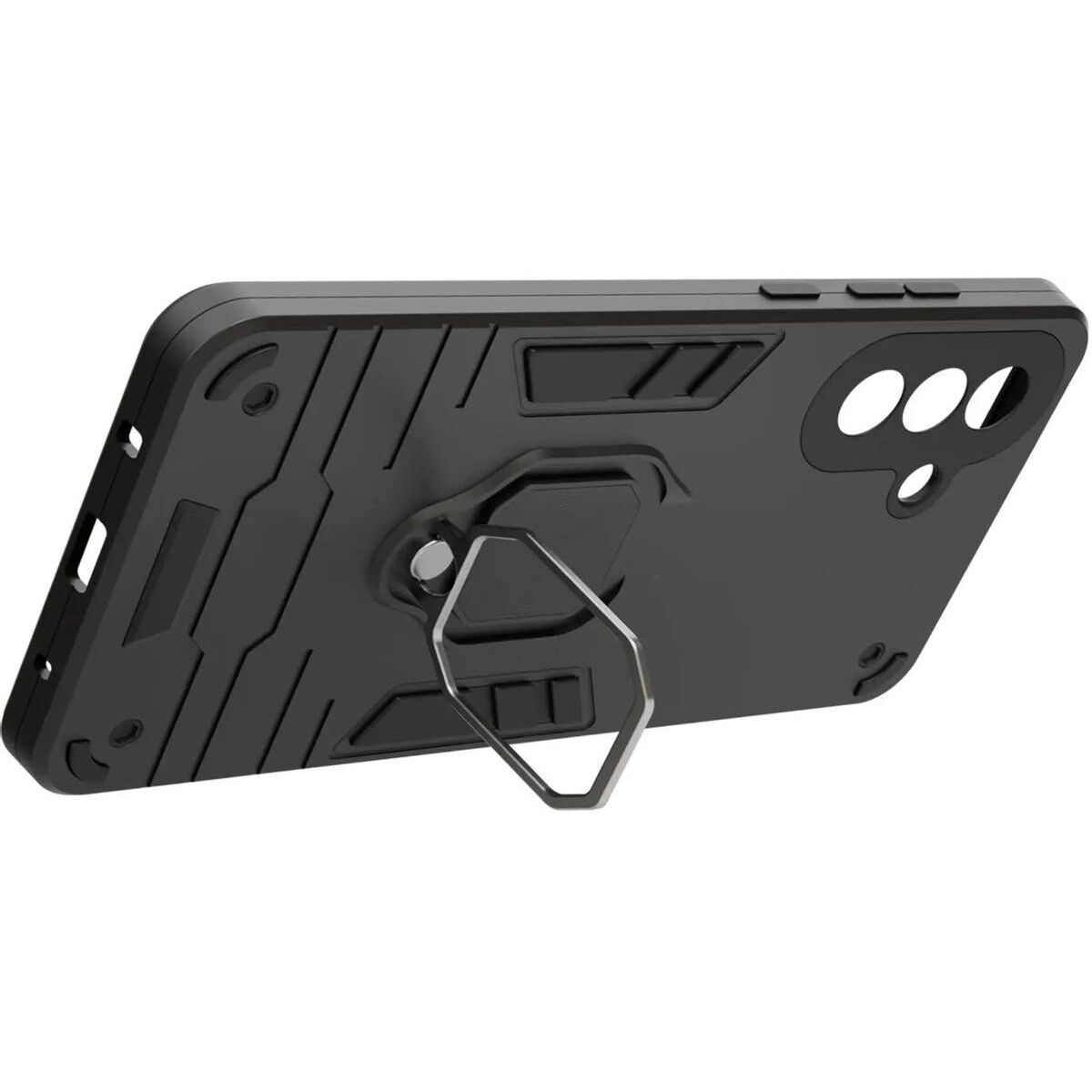 Чехол-накладка Borasco Anti-Shock Case для смартфона Samsung Galaxy A57, черный