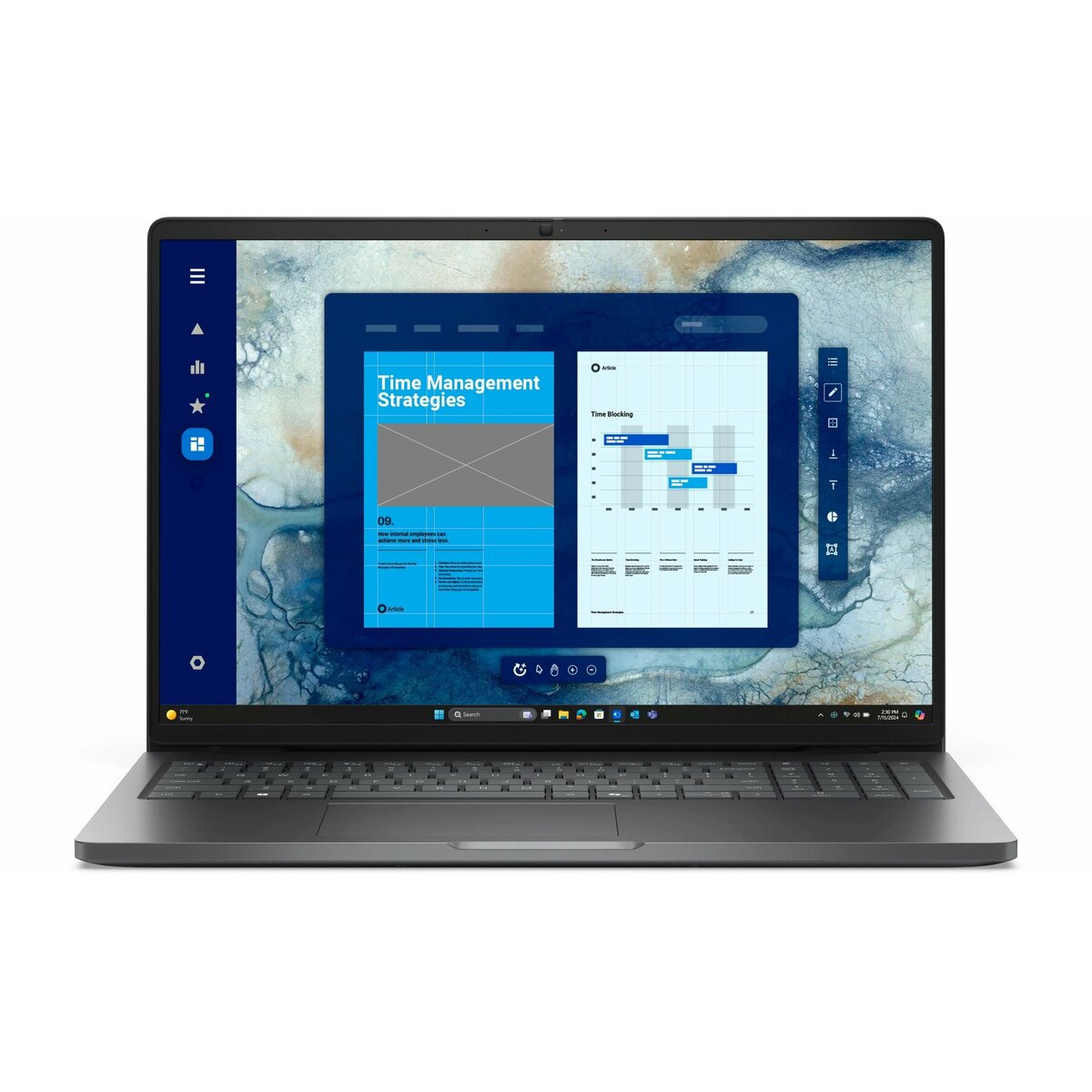 Ноутбук Dell Pro 16 (Core Ultra 7 255U 2Ghz / 16Gb DDR5 / SSD512Gb / Intel Graphics / 16
