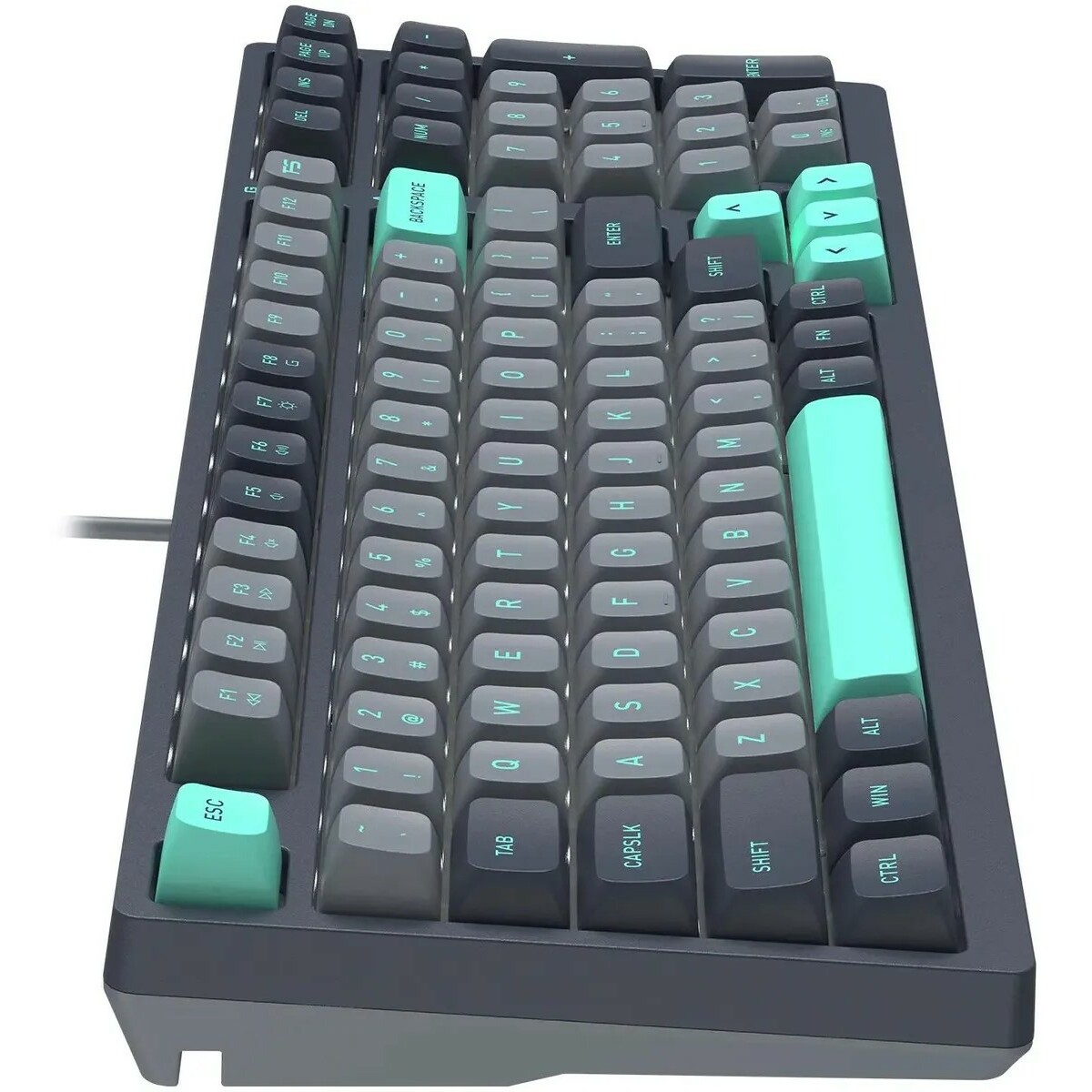 Клавиатура A4Tech Fstyler FS300 механическая (Цвет: Black/Gray)