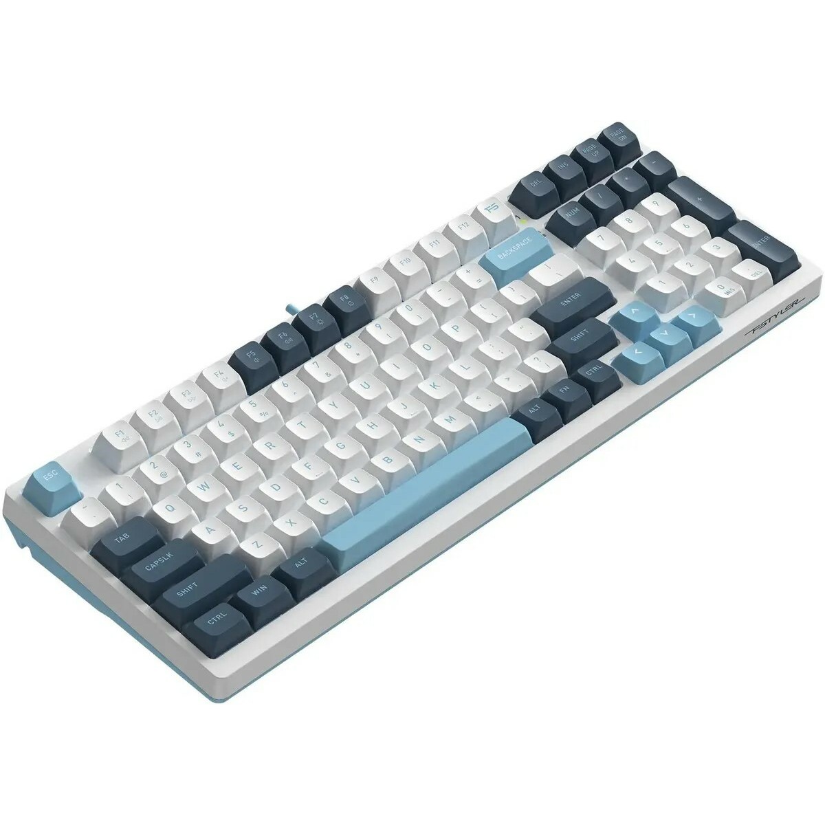 Клавиатура A4Tech Fstyler FS300 механическая (Цвет: White/Blue)