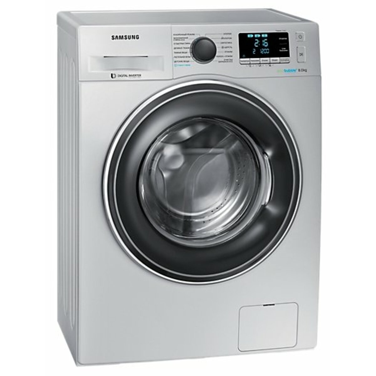 Стиральная машина Samsung WW80K62E07S / DLP (Цвет: Silver)
