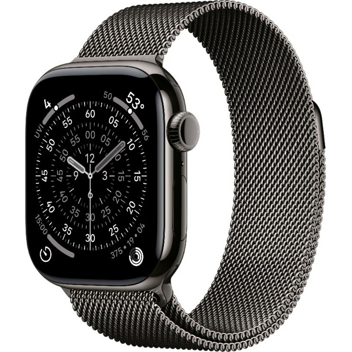 Умные часы Apple Watch Series 11 42mm Titanium Case with Milanese Loop (Цвет: Slate)