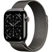 Умные часы Apple Watch Series 11 42mm Titanium Case with Milanese Loop (Цвет: Slate)