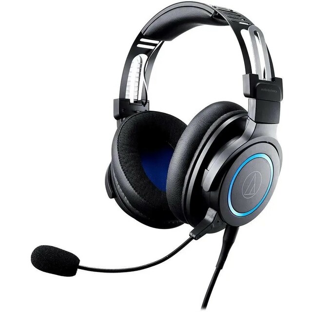 Компьютерная гарнитура Audio-Technica ATH-G1 (Цвет: Black / Blue)