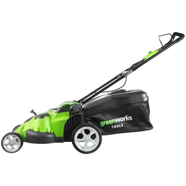 Газонокосилка роторная Greenworks G40LM49DB (Цвет: Green)