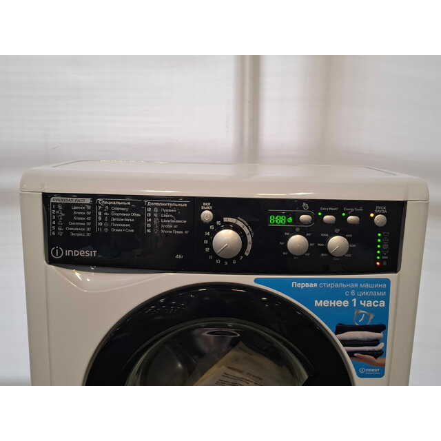 Стиральная машина Indesit EWUD 4105 BK CIS, белый
