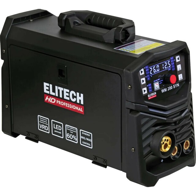 Сварочный аппарат Elitech WM 200 SYN, черный