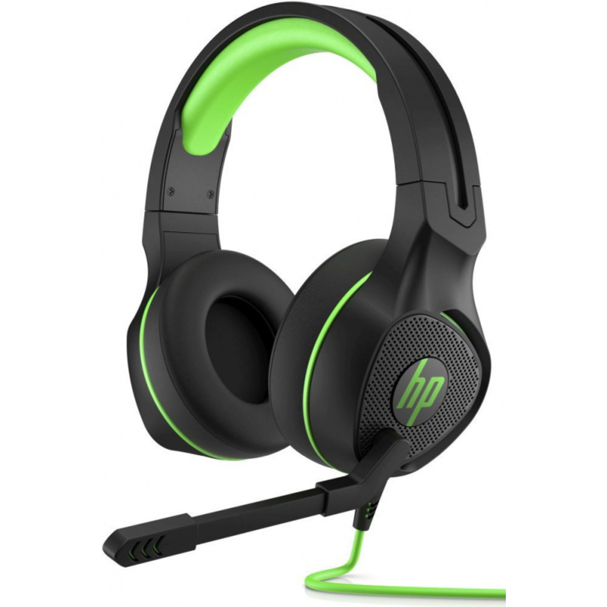Компьютерная гарнитура HP Pavilion Gaming 400 (Цвет: Black / Green)