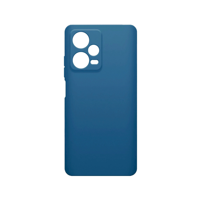 Чехол-накладка Borasco MicroFiber Case для смартфона Xiaomi Redmi Note 12 Pro+ (Цвет: Blue)