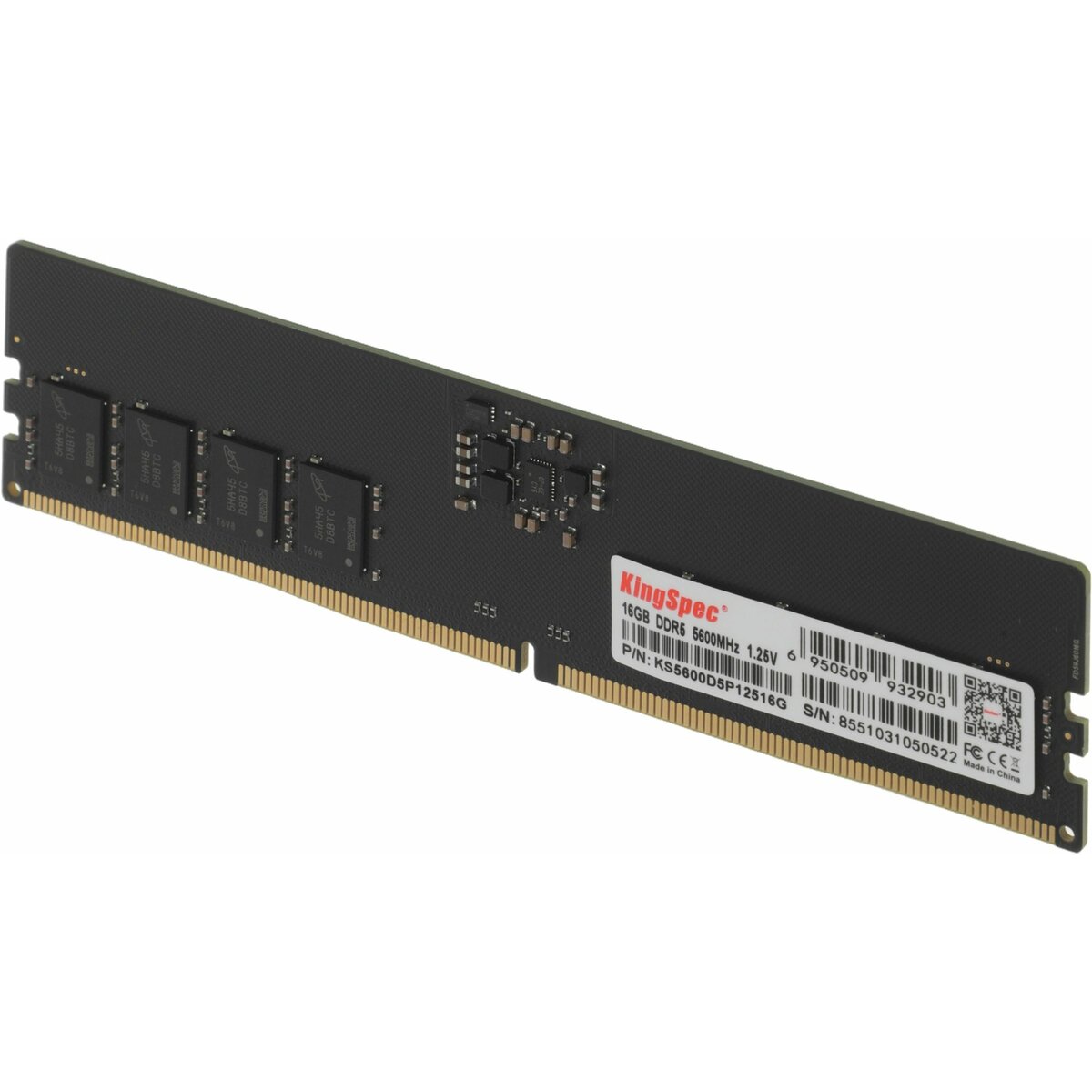 Память DDR5 16GB 5600MHz Kingspec KS5600D5P12516G