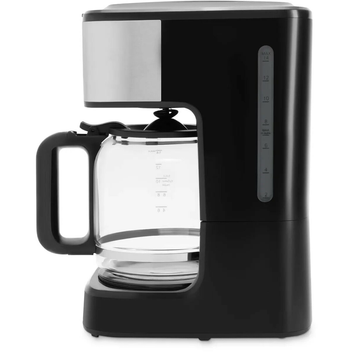 Кофеварка капельная Hyundai HYD-1212 (Цвет: Black/Silver)