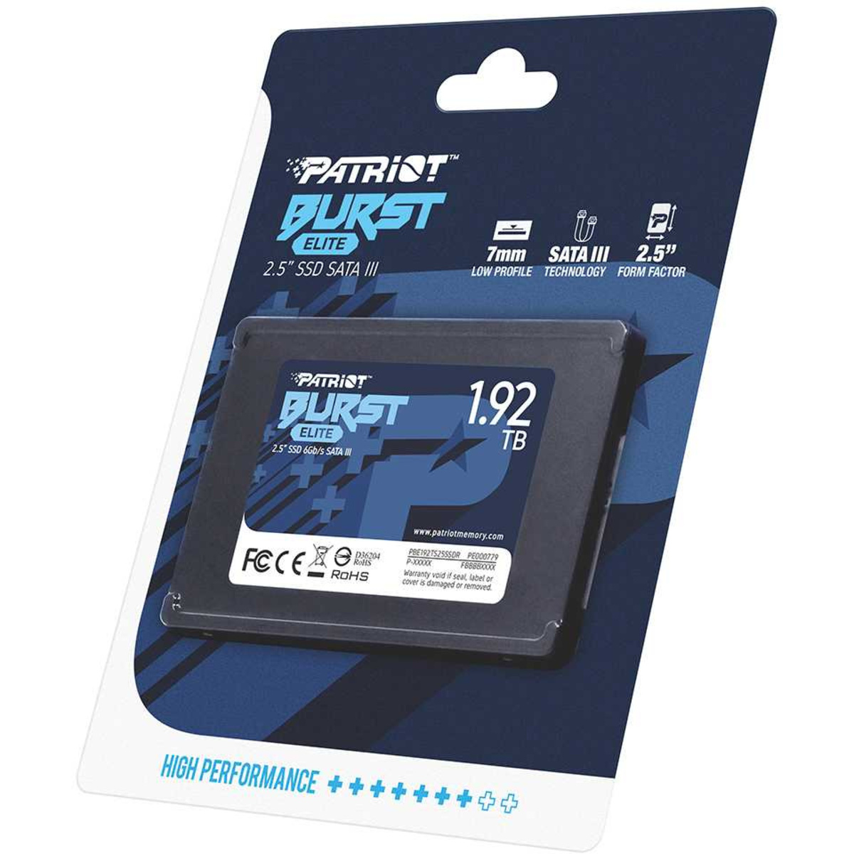Накопитель SSD Patriot SATA III 1920Gb PBE192TS25SSDR