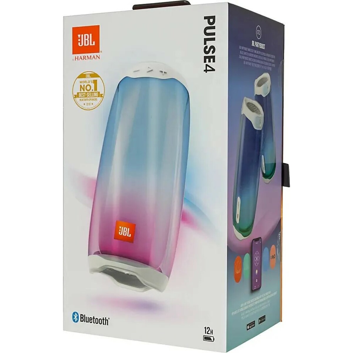 Портативная колонка JBL Pulse 4, белый 