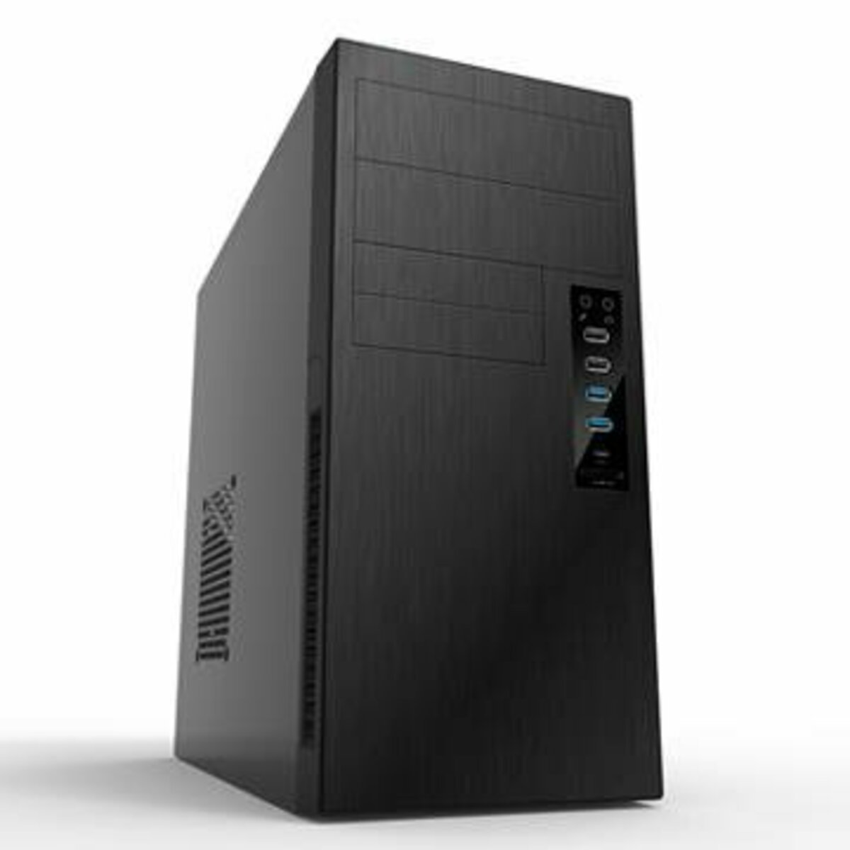 Корпус IN-WIN MidiTower MicroATX ES863 (Цвет: Black)