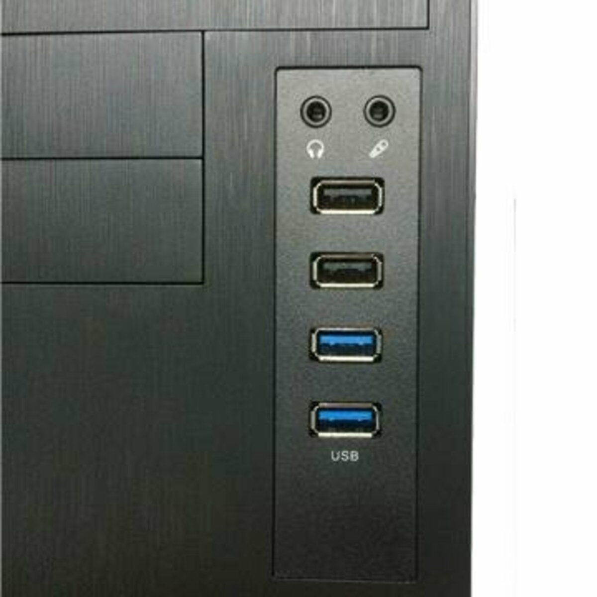 Корпус IN-WIN MidiTower MicroATX ES863 (Цвет: Black)