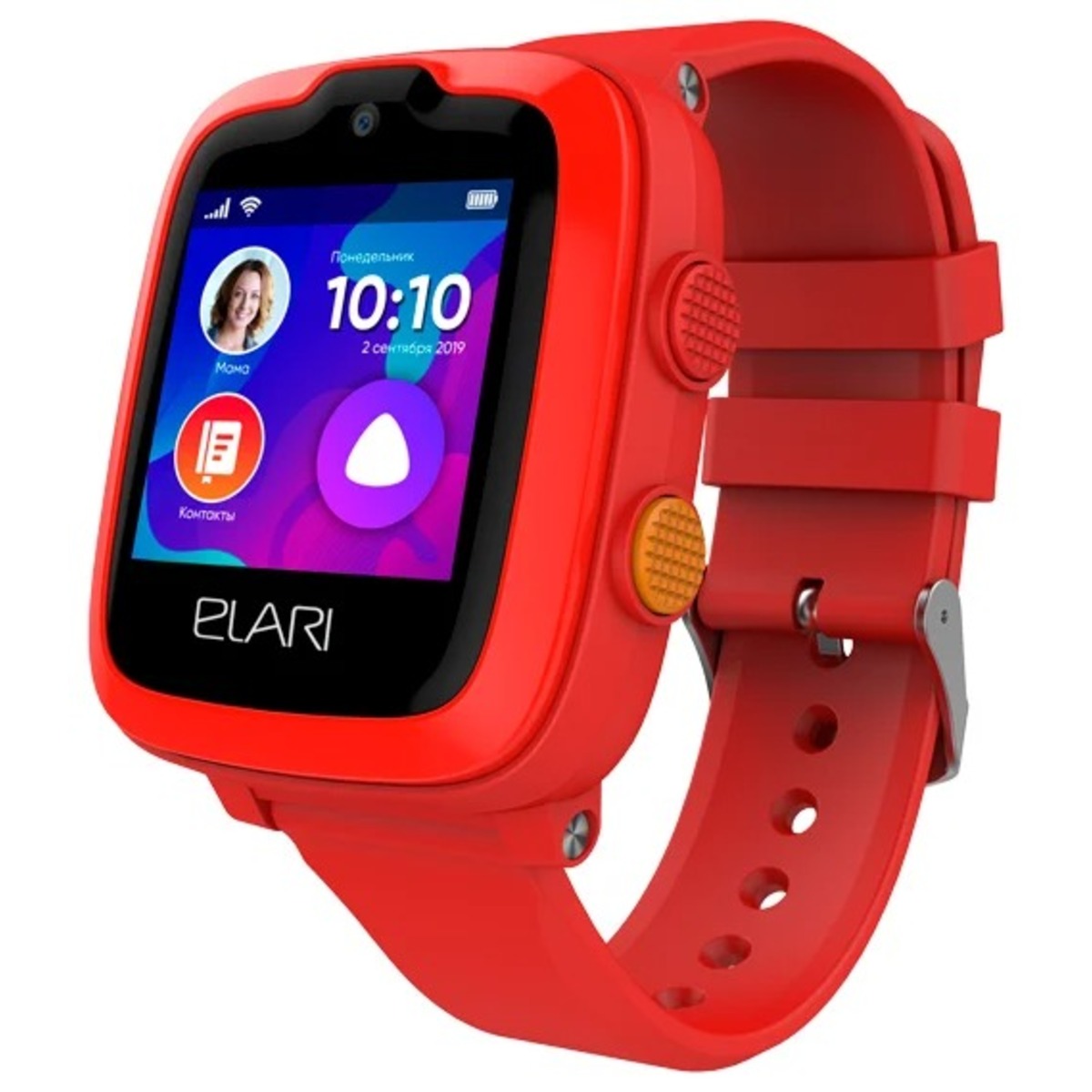 Умные часы Elari KidPhone 4G (Цвет: Red)